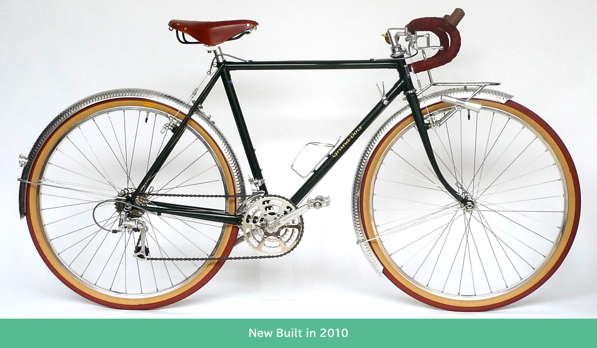 Specification Changed to the Porteur Style in 2024 from the Entry Model built in 2010